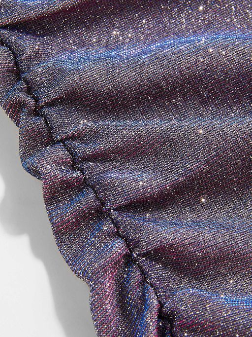 bandage dress beaded PLUS PART TIME LOVER FULL Xscape Plus-Size Long Caped Polyester Gentle Dry Clean Girls Night Color:Deep Purple-Violet