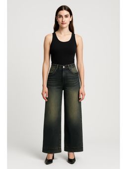 Cider - Mid Waist Straight Leg Jeans