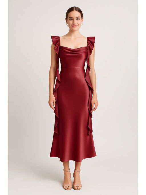 green emerald velvet dress Apple Cider Maxi Dress Brown