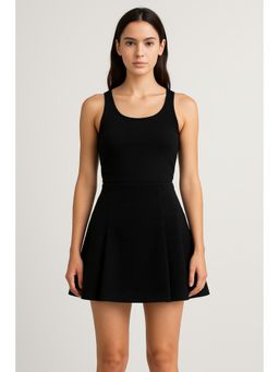 Cider - Corduroy Mid Rise Pleated Mini Skirt