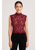 Burgundy color option, Currently selected