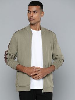 Alcis - Men Green Printed Bomber Jacket