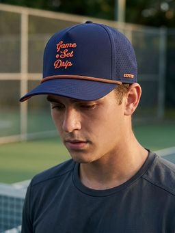 LOTTO - Blue Unisex Courtline Baseball Cap