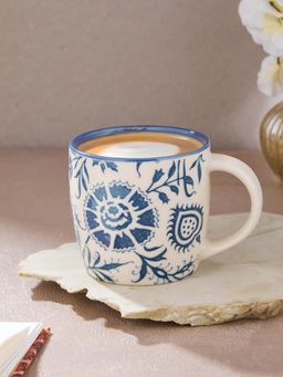 Fabindia - Navy Nargis Ceramic Mug