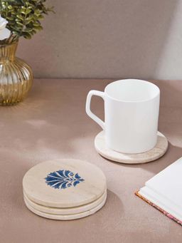 Fabindia - Natural Gulmohar Stone Coasters