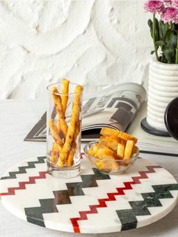 Home Couture Collective - Limited Edition Capri - Marble Inlay Lazy Luzan