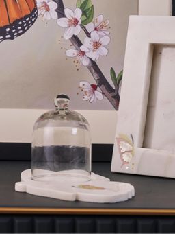 Home Couture Collective - Morbelle - Marble Inlay Coaster Platter