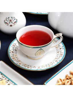 ICHKAN - Mavi 12 Pcs Tea Cup & Saucer