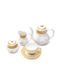 ICHKAN - Mustard Iris 17 Pcs Tea Set