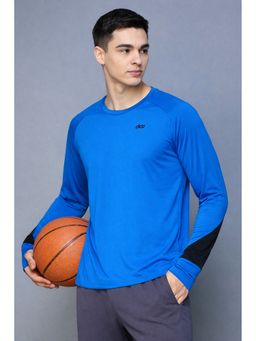 Dida - Blue Men Full Sleeve Round Neck T-Shirt