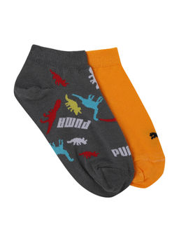 Puma - Graphic AOP Kids Sneaker Socks (Pack of 2)