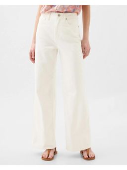 GAP - Womens Relaxed Wide Leg Mid Rise Jeans