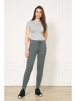 Van Heusen - Women Athleisure Smart Tech Travel Pants - Charcoal Melange