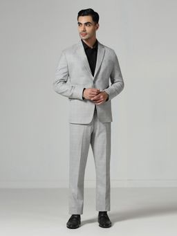 TAHVO - Checkered Grey Blazer with Pant