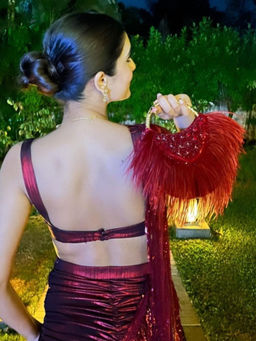 BE CHIC - Fiery Red Bag