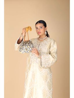 Adora By Ankita - Gold Gypsy Coin Flapper Potlis