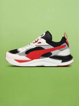 Puma - Kids Red X-Ray Prism Sneakers