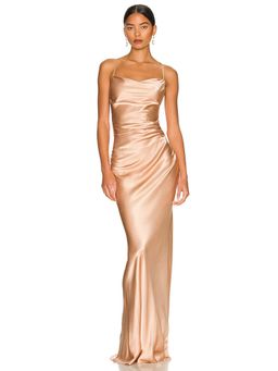 Shona Joy - La Lune Lace Back Maxi Dress