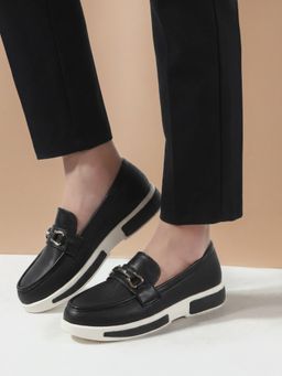 Carlton London - Women Black Loafers