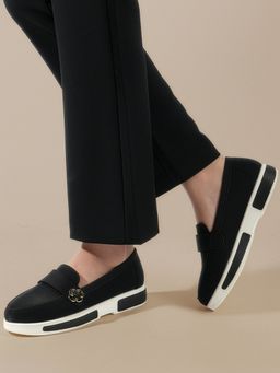 Carlton London - Women Black Loafers