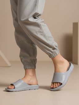 Carlton London - Men Grey Sliders