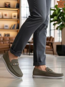 Carlton London - Men Green Loafers