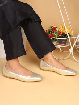 ELLE - Women Gold Ballerina