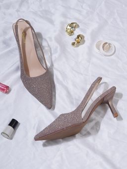 Sherrif Shoes - Women Pink Stilettos Heels