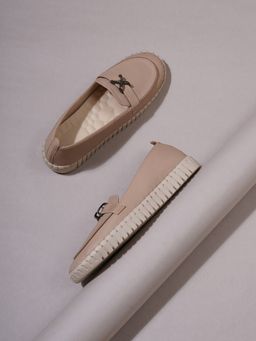 Sherrif Shoes - Women Pink Loafers