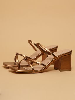 ERIDANI - Women Vivica Wide Antique Block Heels