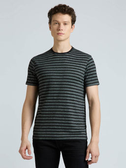 Pepe Jeans - Grey Stripes Short Sleeve T-Shirt