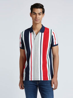 Pepe Jeans - Multicolor Stripes Short Sleeved Polo