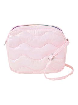Accessorize London - Girls Iridescent Quilted Cross-Body Bag