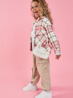 Accessorize London - Girls Fluffy Bunny Bag