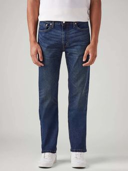 Levi's - Men's 513 Blue Slim Straight Fit Mid Rise Tinted Jeans