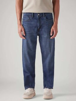 Levi's - Men's 568 Blue Loose Fit Mid Rise Jeans