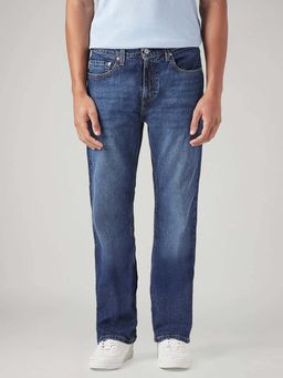 Levi's - Men's 527 Blue Bootcut Fit Mid Rise Jeans