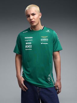 Puma - x ASTON MARTIN ARAMCO F1 TEAM Men's Replica Alonso T-Shirt