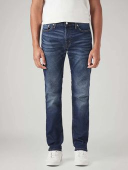 Levi's - Men's 511 Blue Slim Fit Mid Rise Jeans