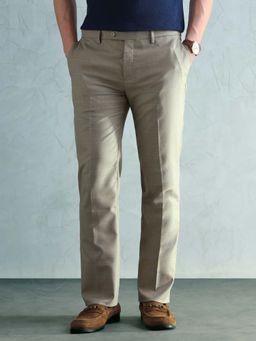 Arrow - Men's Slim Fit Checked Trousers