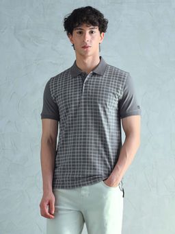 Arrow Sports - Men's Printed Regular Fit Polo T-Shirt