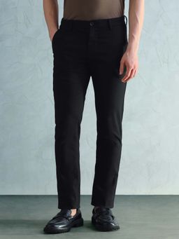 Arrow Sports - Men's Slim Fit Solid Trousers