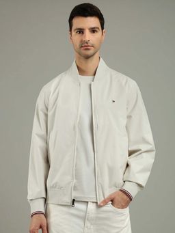 Tommy Hilfiger - Solid Regular Fit Polyester Jacket