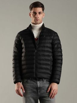 Tommy Hilfiger - Solid Regular Fit Polyester Jacket