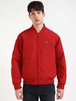 Tommy Hilfiger - Solid Regular Fit Polyester Jacket