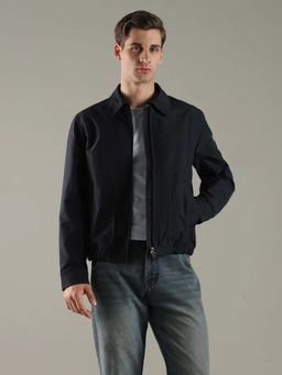 Tommy Hilfiger - Solid Relaxed Fit Polyester Jacket
