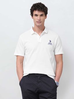 U.S. Polo Assn. Denim Co. - Men's Solid Slim Fit Polo T-Shirt