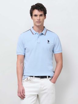 U.S. POLO ASSN. - Men's Solid Regular Fit Polo T-Shirt
