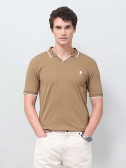 U.S. POLO ASSN. - Men's Solid Slim Fit Polo T-Shirt