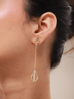 Voylla - Leafy Affair Sylora Drop Dangle Earrings